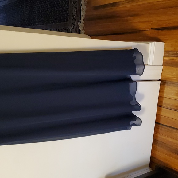 Birdy Grey navy blue bridesmaid dress- L - Picture 9 of 10